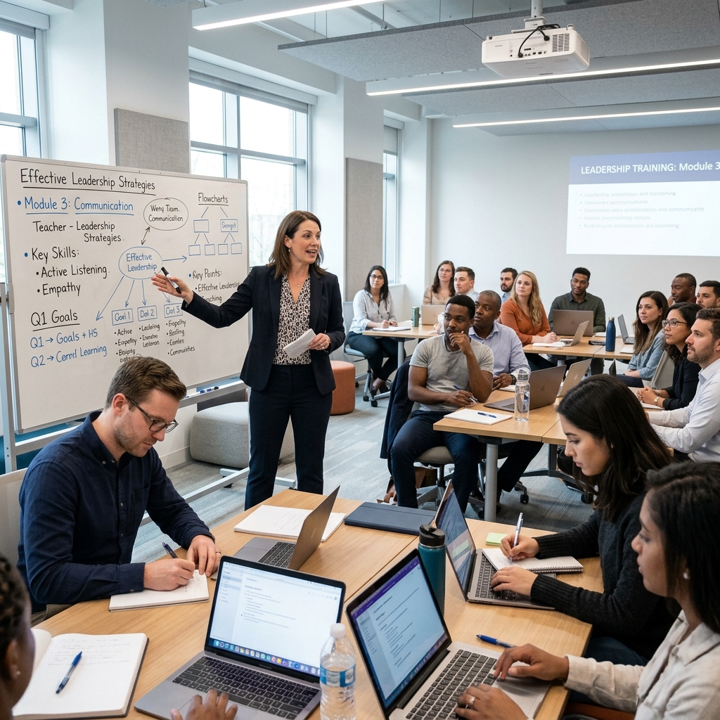 Trainer development program classroom